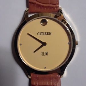 citizens mens watch. slim